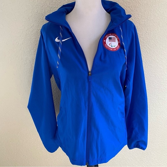 Nike Team USA Parapan AM American Games Team Full Zip Hoodie Jacket Sweater: L - Picture 1 of 12